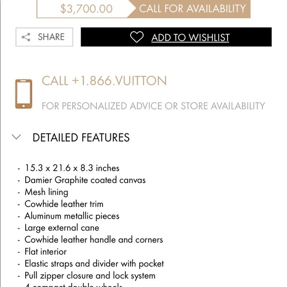 Louis Vuitton Horizon 55 Rolling luggage - Picture 2 of 8